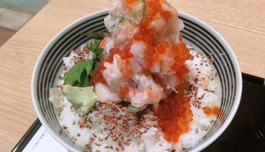 ららぽーと名古屋｜日本橋『つじ半』の海鮮丼レビュー！メニューは4種類、味もボリュームも大満足